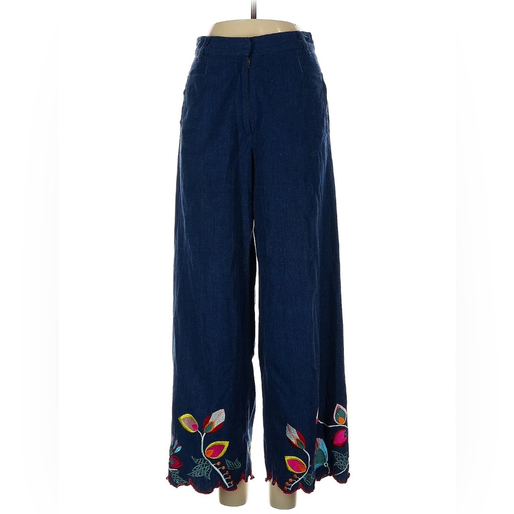 Gorman Pants with Colorful Embroidery